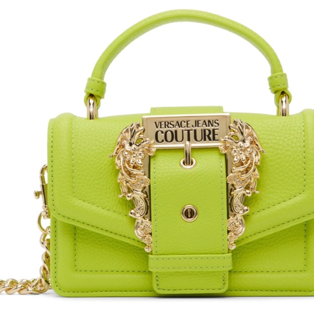 Versace Jeans Collection Vibrant Green Mini Bag